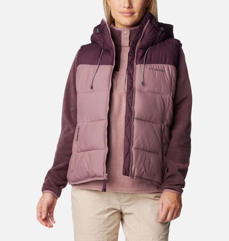 Pike Lake II Insulated Vest, Color: Fig, Moonvista, image 8