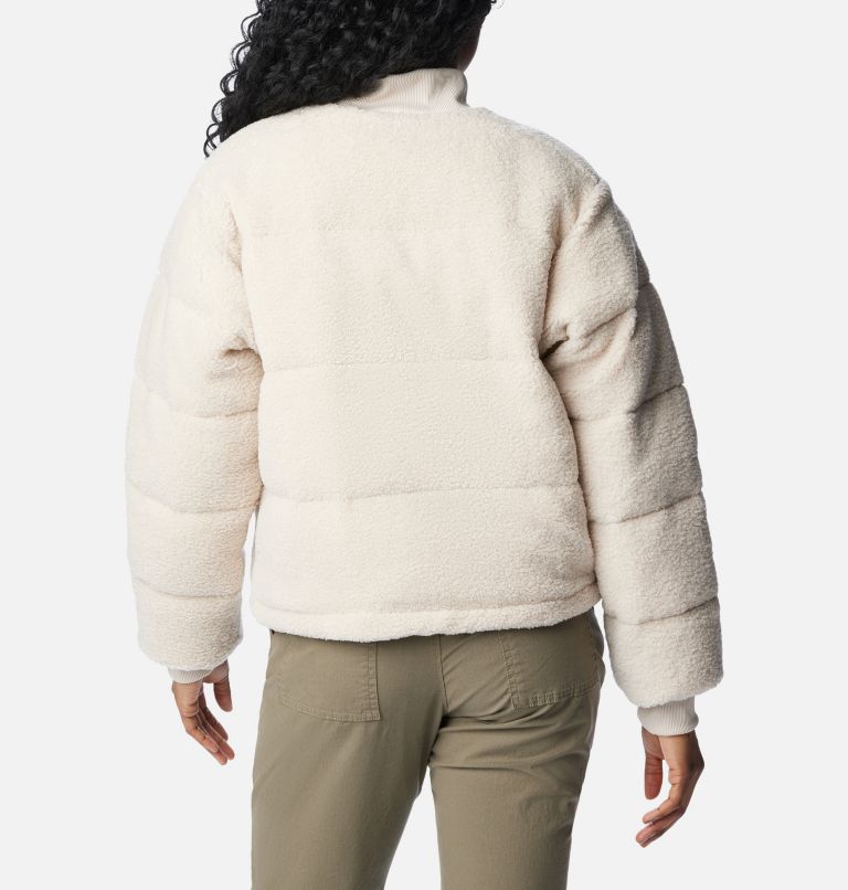 Chaqueta acolchada de forro polar sherpa Puffect™ para hombre