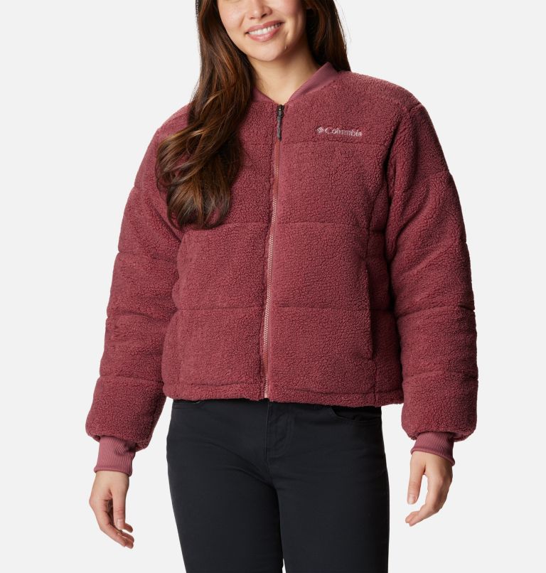 Las mejores ofertas en Columbia Forro Polar Rojo abrigos, chaquetas y  chalecos para Mujeres