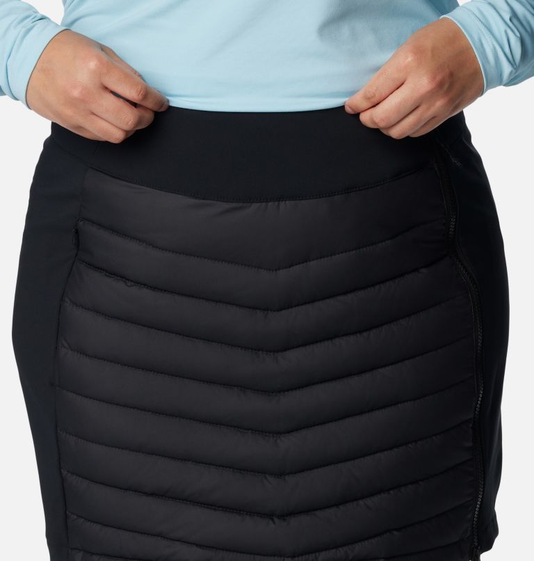 Thumbnail: Powder Lite II Skirt | 010 | 18W, Color: Black, image 4