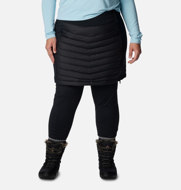 Women's Powder Lite II Skirt - Plus Size, Color: Black, image 1