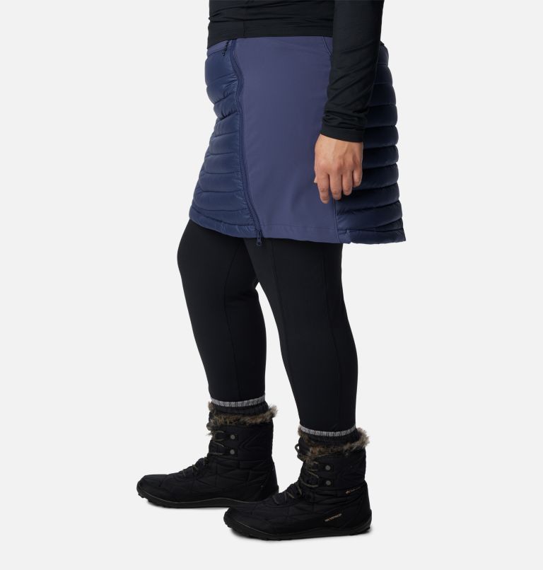 Thumbnail: Women's Powder Lite II Skirt - Plus Size, Color: Nocturnal, image 3