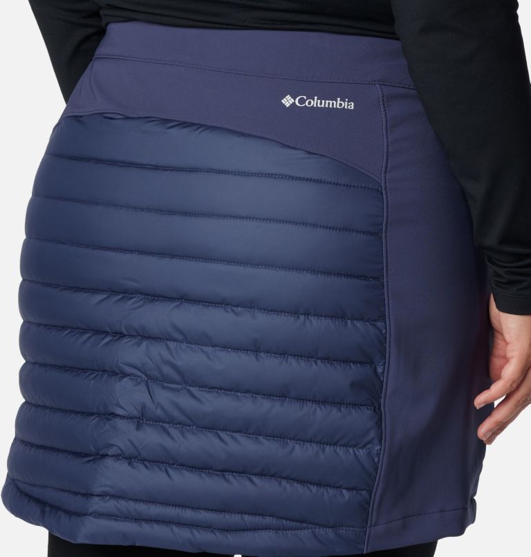 Thumbnail: Women's Powder Lite II Skirt - Plus Size, Color: Nocturnal, image 5