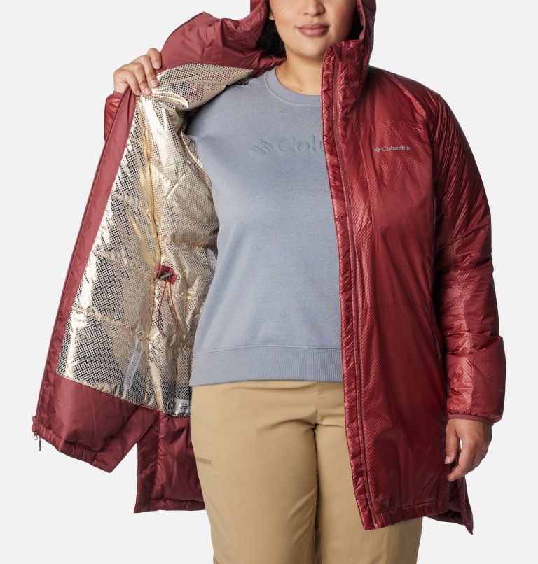 Columbia mighty lite hooded jacket shop plus size