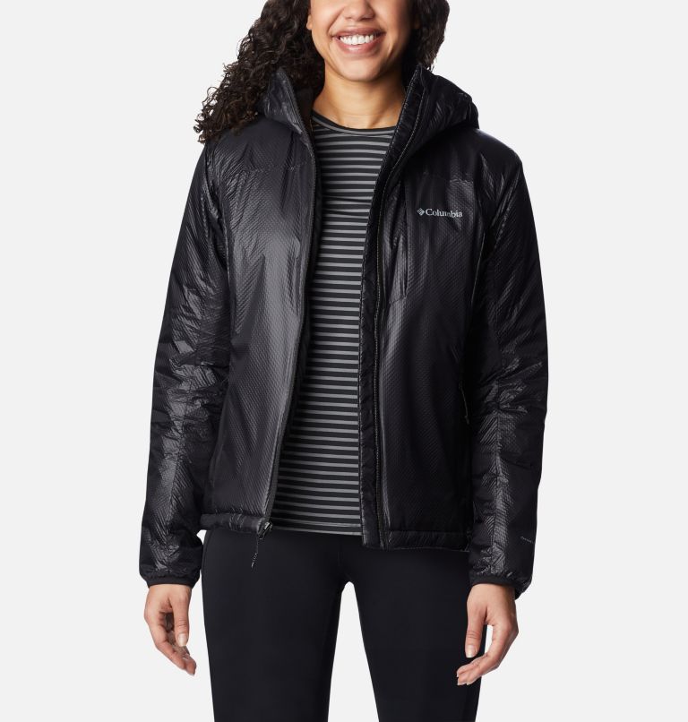 Powerhouse Zip Up Hoodie - Black, Women's Jackets + Coats