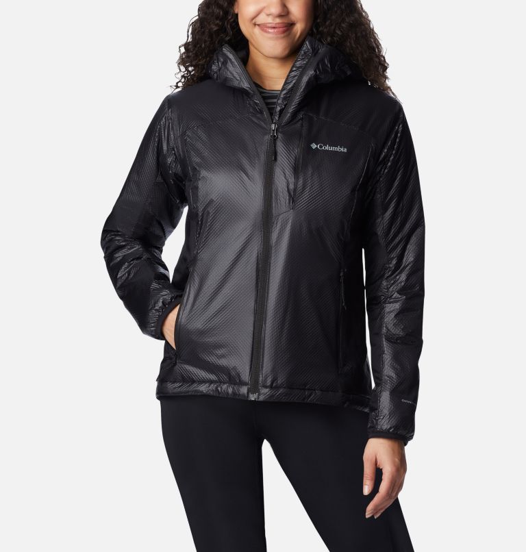 Women's Arch Rock Double Wall Elite Hooded Jacket, Color: Black, image 1