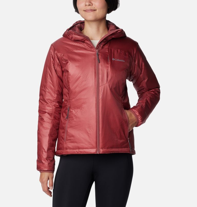 Women's Arch Rock Double Wall Elite Hooded Jacket, Color: Beetroot, image 1