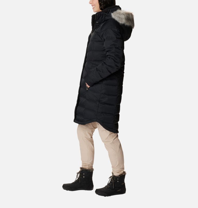 Chaqueta de plumón de largo medio Belle Isle para mujer - COLECCIÓN 2023, Color: Black, image 3
