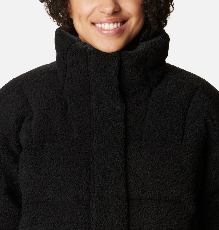 Ruby Falls Novelty Jacket | 010 | XL, Color: Black Doodle Sherpa, image 4