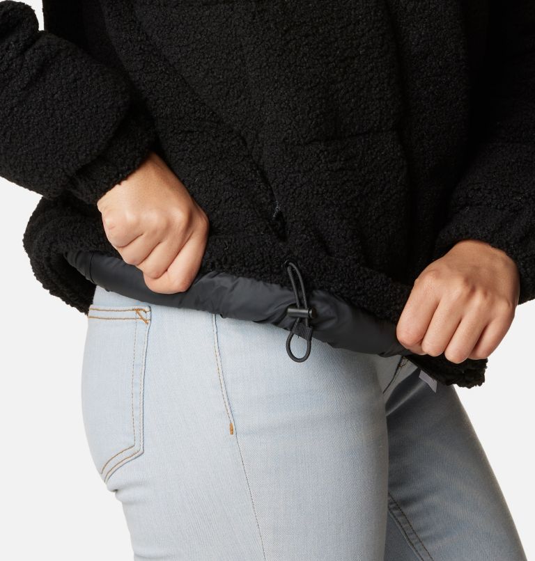 Ruby Falls Novelty Jacket | 010 | XL, Color: Black Doodle Sherpa, image 6