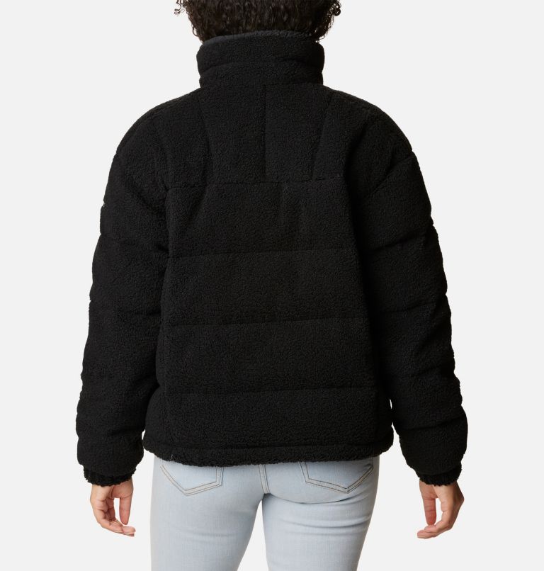 Thumbnail: Women's Ruby Falls Novelty Jacket, Color: Black Doodle Sherpa, image 2