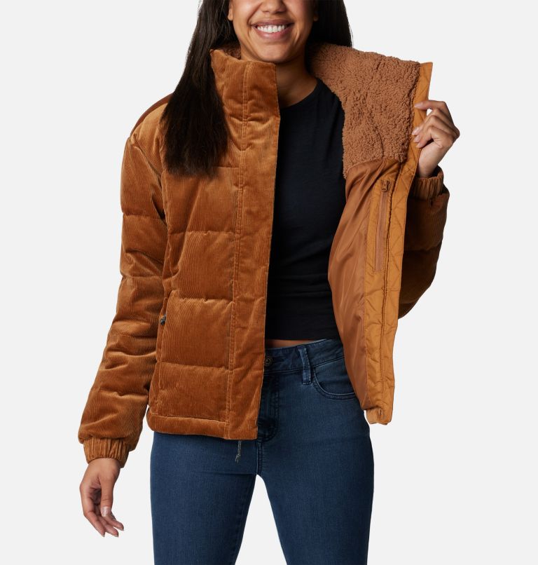 Women's Corduroy Ruby Falls Novelty Jacket, Color: Camel Brown Corduroy, image 5