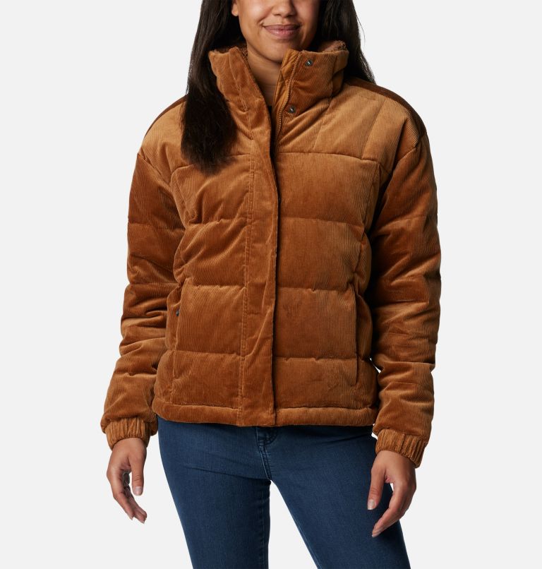 Camel puffer 2024 jacket women's