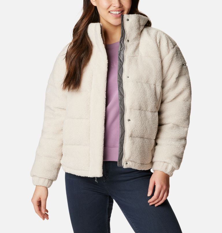 Chaqueta acolchada de forro polar Sherpa Ruby falls™ para mujer