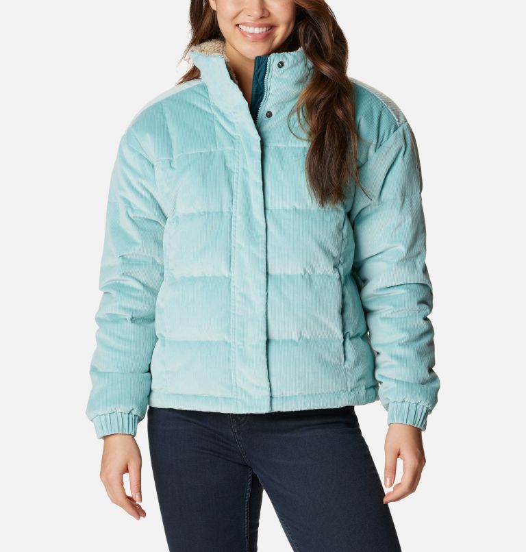 Turquoise columbia outlet jacket