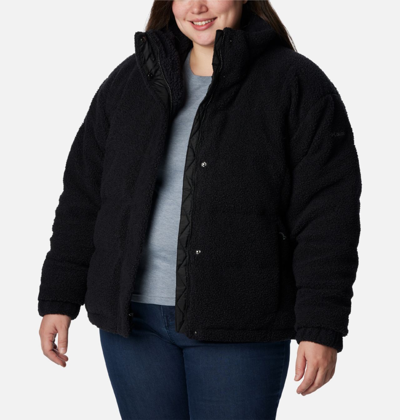 Women's Sherpa Ruby Falls™ Novelty Jacket - Plus Size 6