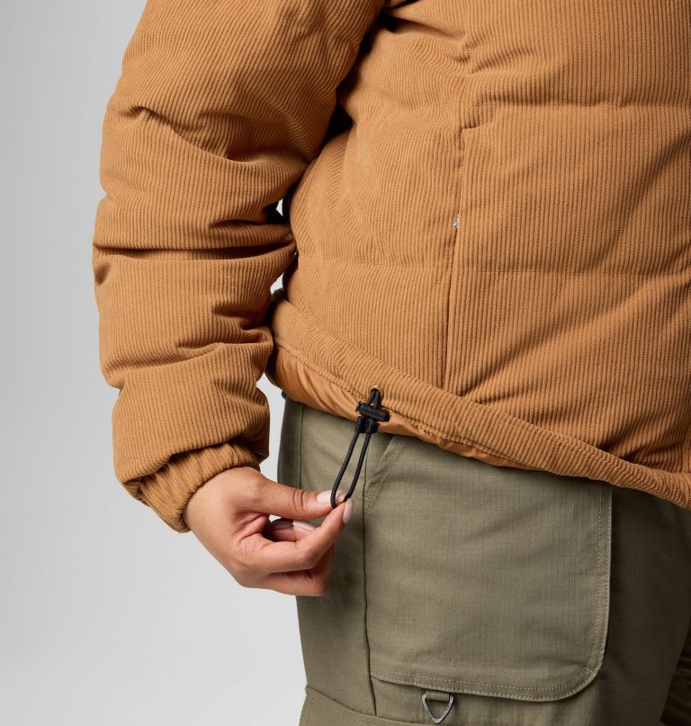 Women's Sherpa Ruby Falls Novelty Jacket - Plus Size, Color: Camel Brown Corduroy, image 6