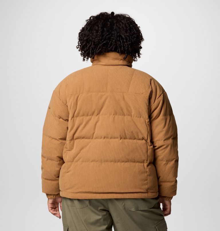 Women's Sherpa Ruby Falls Novelty Jacket - Plus Size, Color: Camel Brown Corduroy, image 2