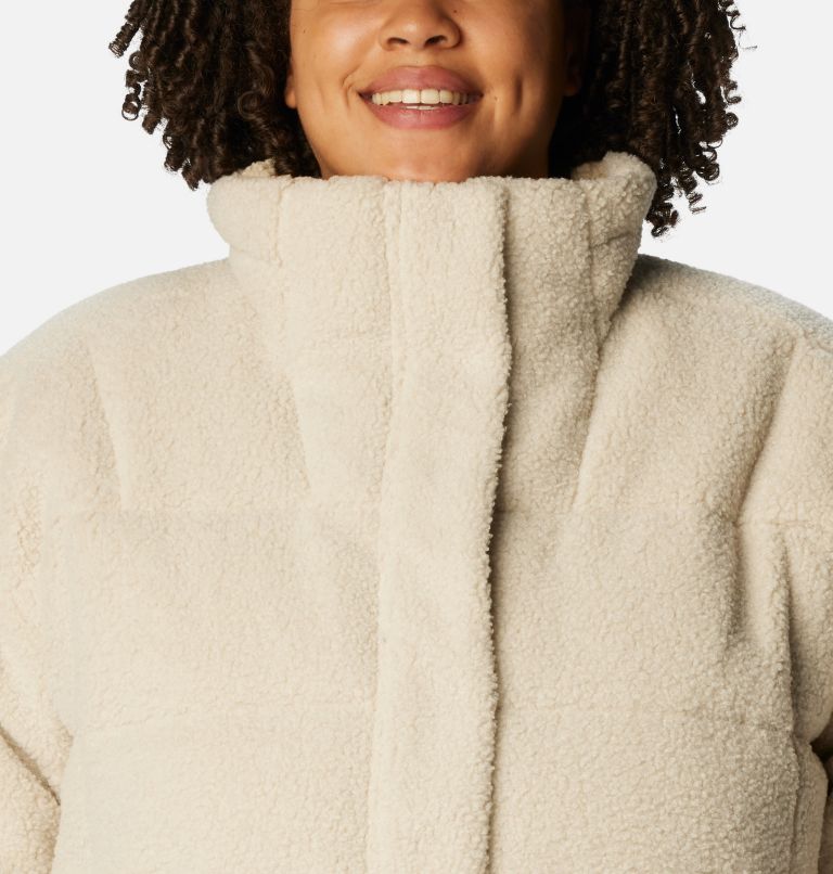 Ruby Falls Novelty Jacket | 278 | 1X, Color: Dark Stone Doodle Sherpa, image 4