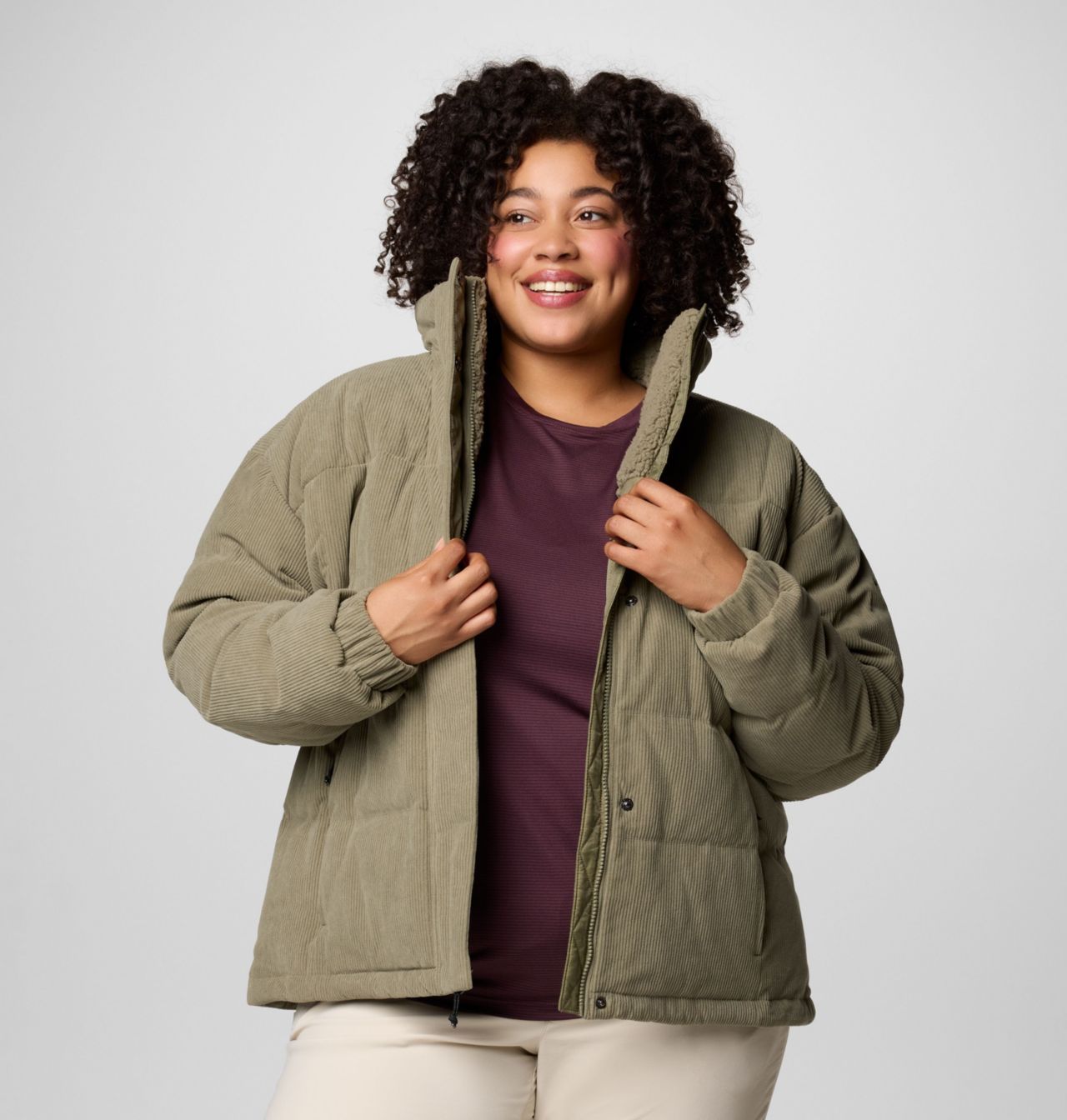 Women's Sherpa Ruby Falls™ Novelty Jacket - Plus Size | 399 | 2X 8