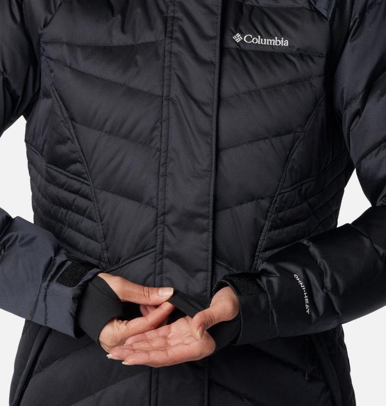 Columbia down store jacket omni heat