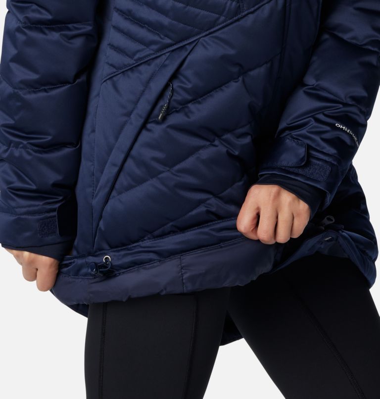 Navy blue columbia jacket on sale womens