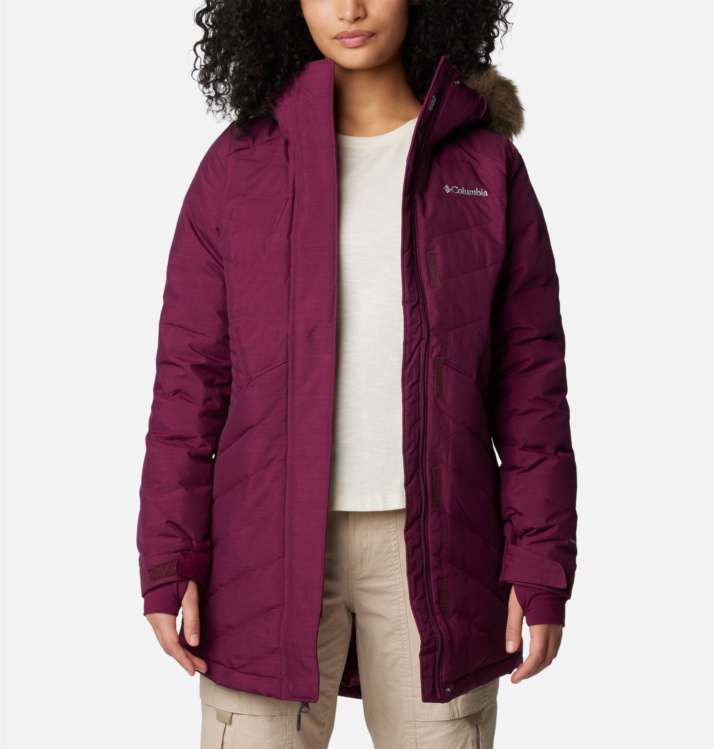 Columbia lay d store down mid jacket canada