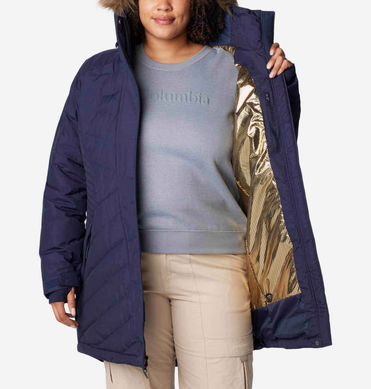 Manteau mi-long Lay D Down™ III pour femmes – Grandes tailles 5