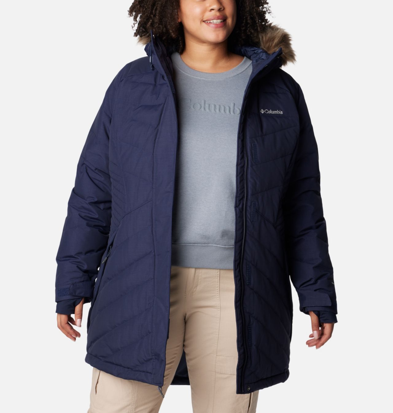 Manteau mi-long Lay D Down™ III pour femmes – Grandes tailles 10