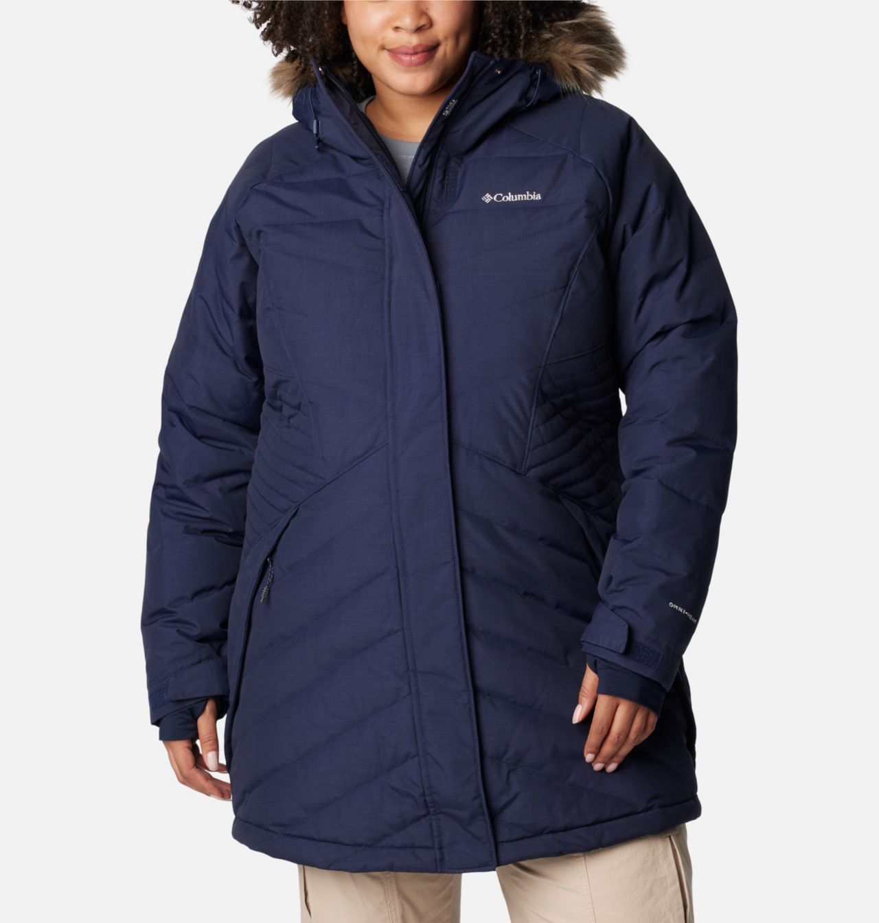 Manteau mi-long Lay D Down™ III pour femmes – Grandes tailles 1