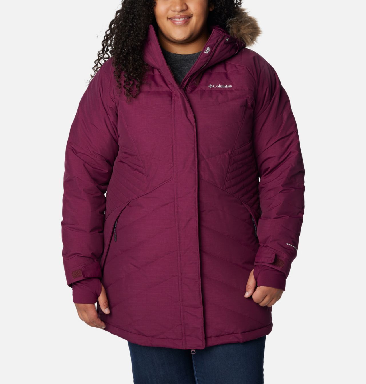 Manteau mi-long Lay D Down™ III pour femmes – Grandes tailles 1