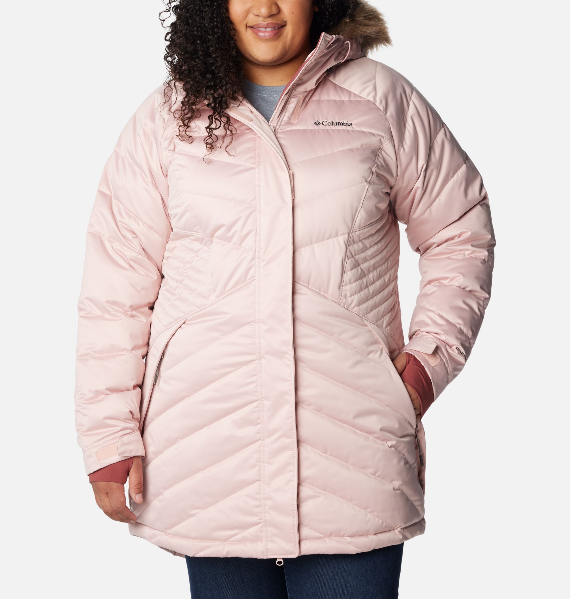 Columbia women's lay d down mid hot sale length jacket