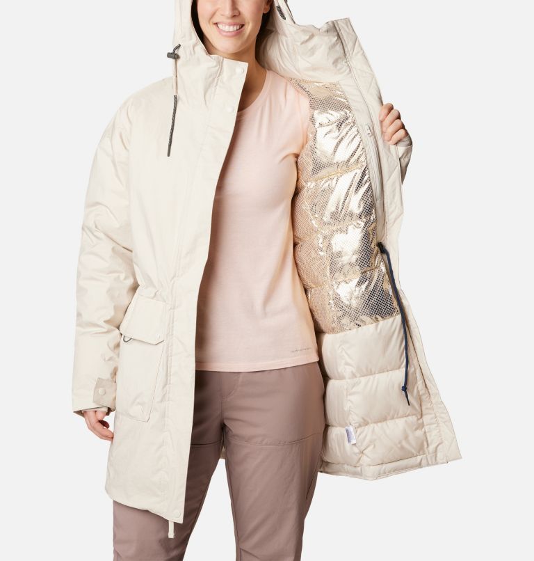Women's Rosewood Waterproof Parka, Color: Dark Stone, image 5
