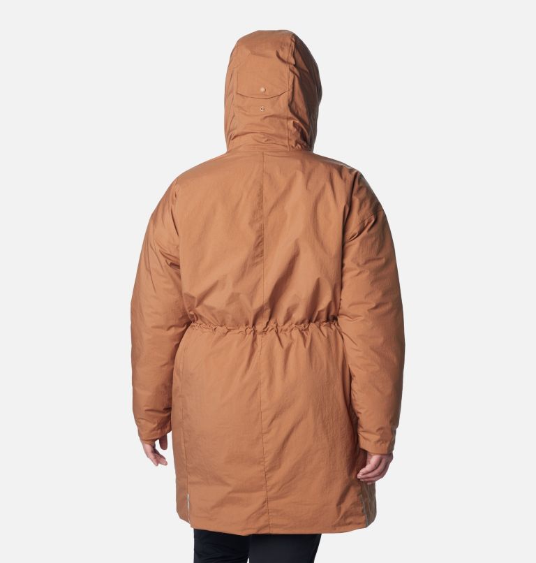 Rosewood Parka | 224 | 3X, Color: Camel Brown, image 2