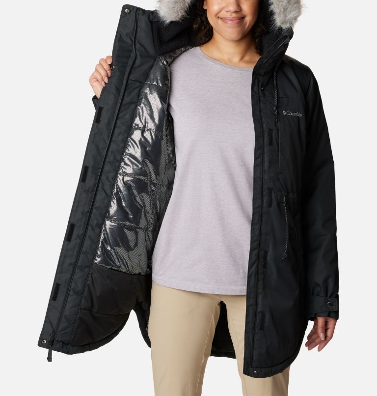 Thumbnail: Women's Suttle Mountain Mid Jacket, Color: Black, image 5