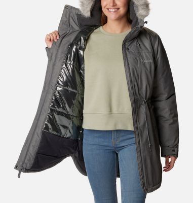 Columbia Suttle Mountain Mid Jacket, Giacca Invernale Donna, Black, Taglia M
