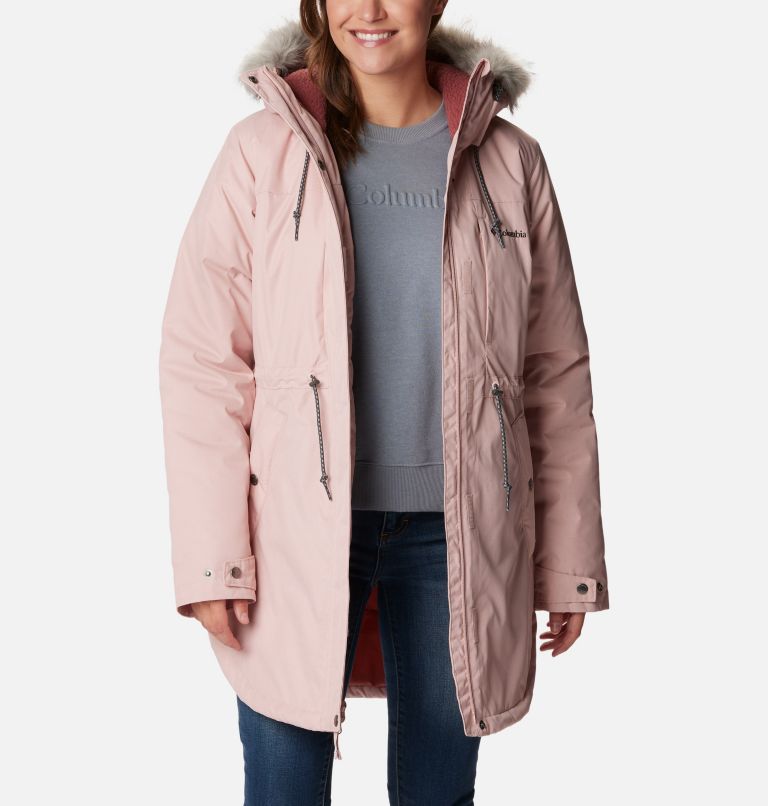 Women's Suttle Mountain Mid Jacket, Color: Dusty Pink, image 8