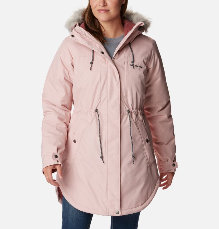 Women's Suttle Mountain Mid Jacket, Color: Dusty Pink, image 1