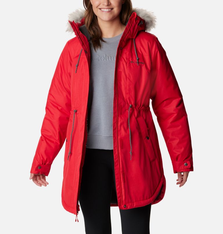 Women's Suttle Mountain Mid Jacket, Color: Red Lily, image 8