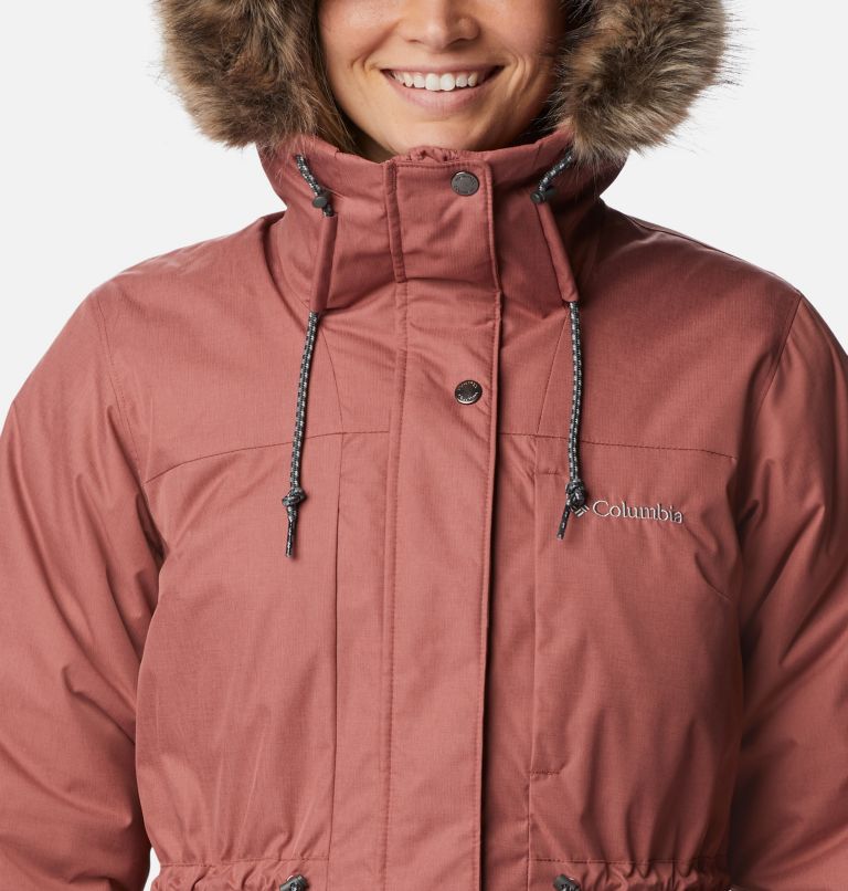 Thumbnail: Women's Suttle Mountain Mid Jacket, Color: Beetroot, image 4