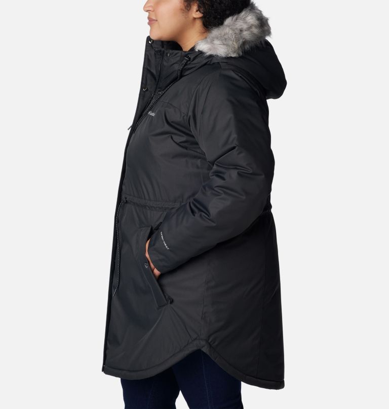 Women's Suttle Mountain Mid Jacket - Plus Size, Color: Black, image 3