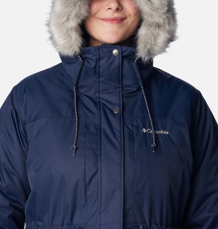 Women's Suttle Mountain Mid Jacket - Plus Size, Color: Dark Nocturnal, image 4