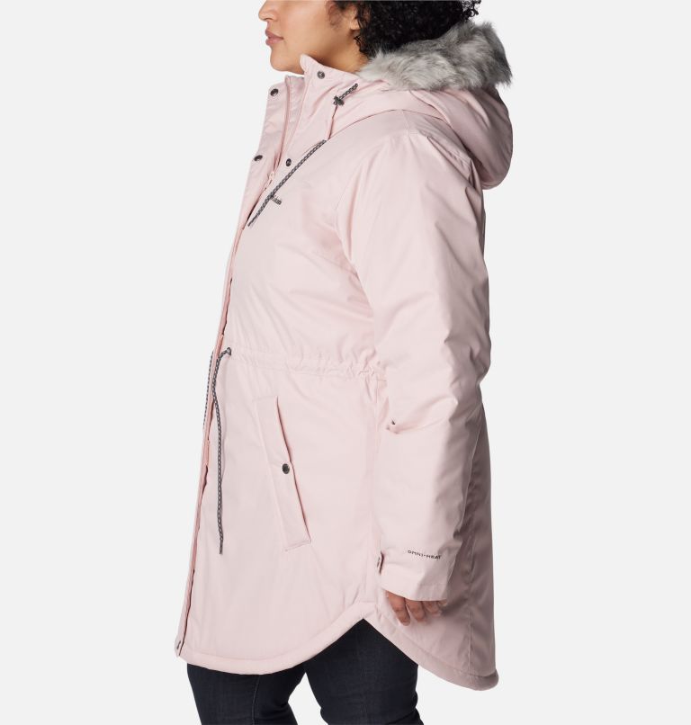 Women's Suttle Mountain Mid Jacket - Plus Size, Color: Dusty Pink, image 3