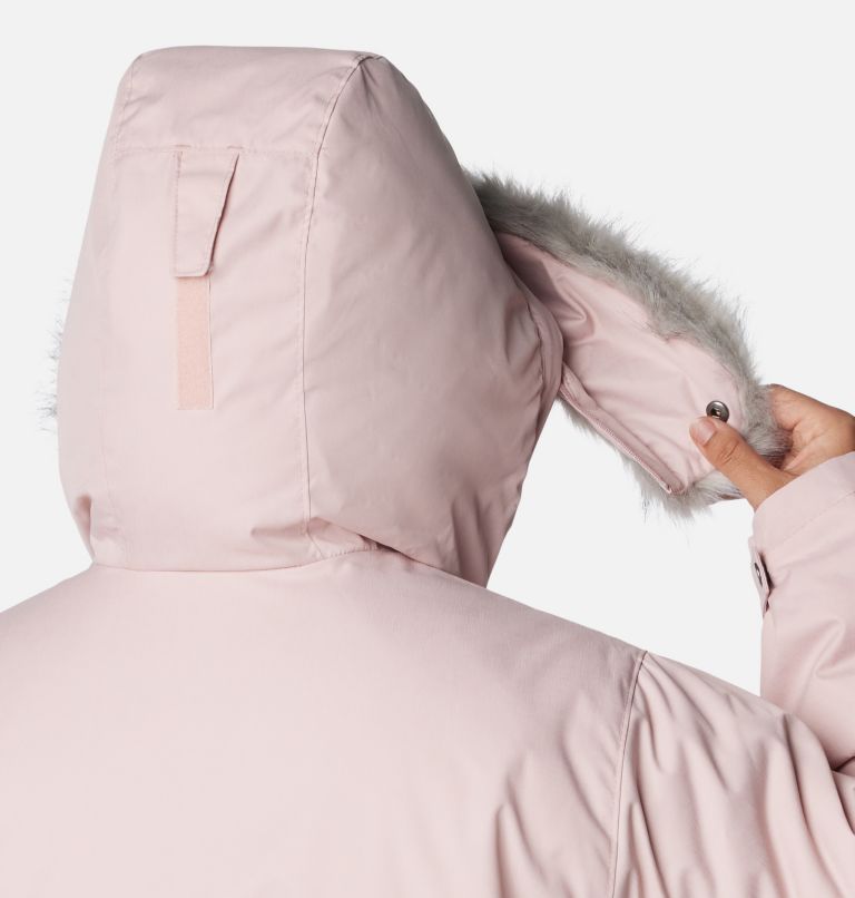 Women's Suttle Mountain Mid Jacket - Plus Size, Color: Dusty Pink, image 7