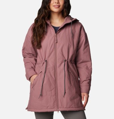 Columbia Sportswear Jacket Small Womens Blue Windbreaker Rain Zip Hood  Light