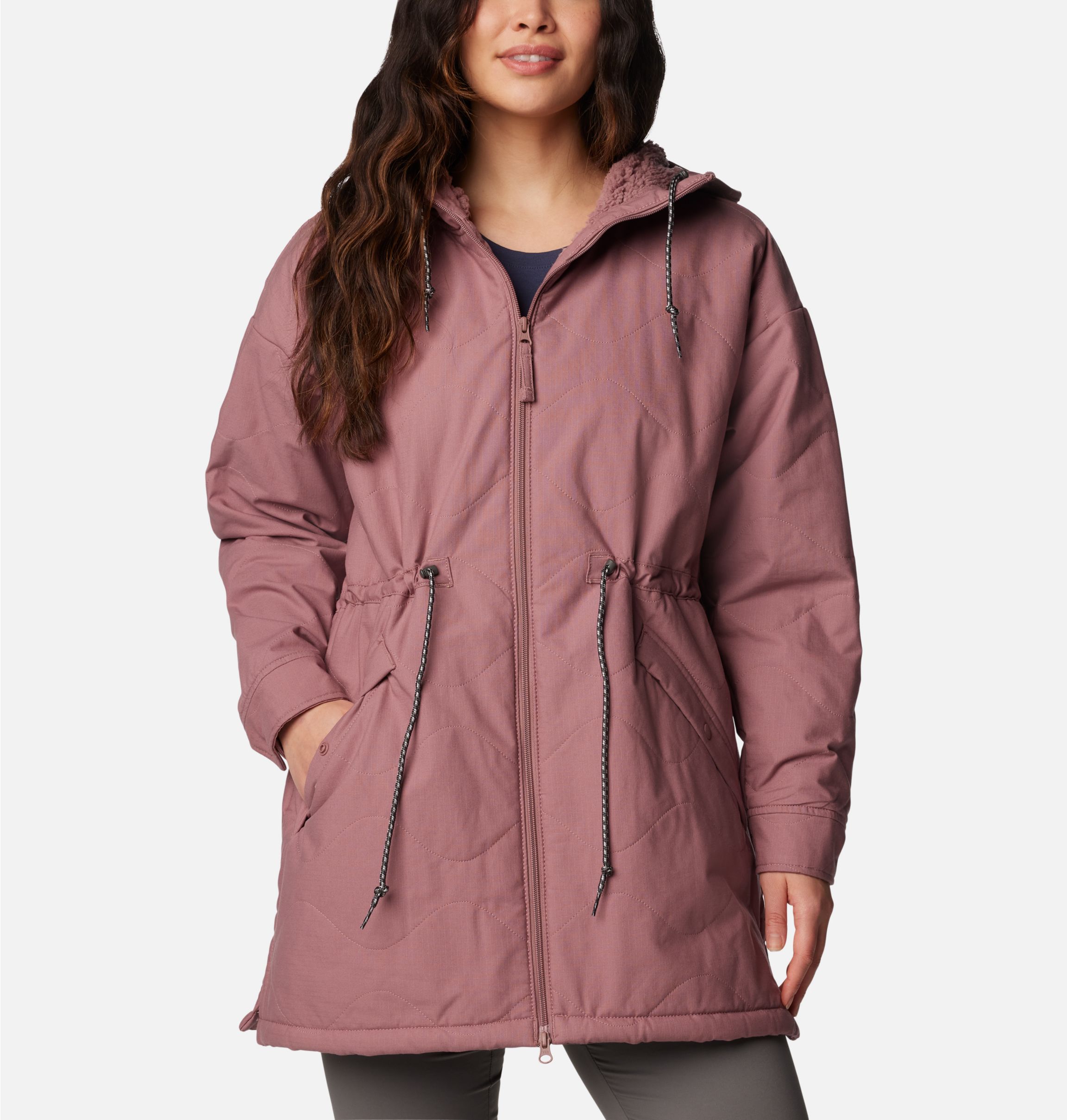 Women's castle crest mid on sale jacket