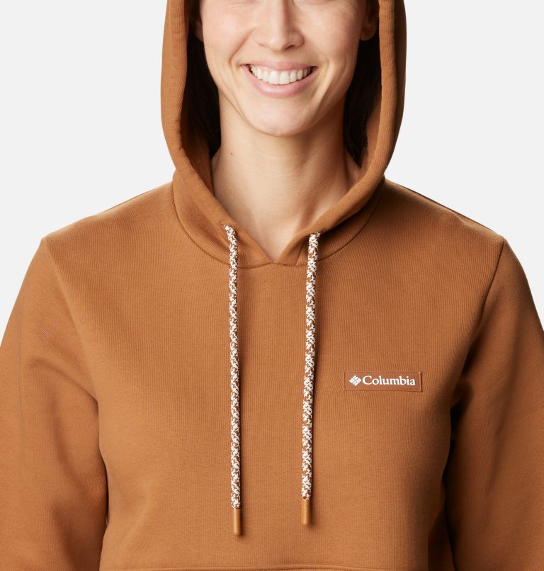Women's Marble Canyon Heavyweight Hoodie, Color: Camel Brown, image 4