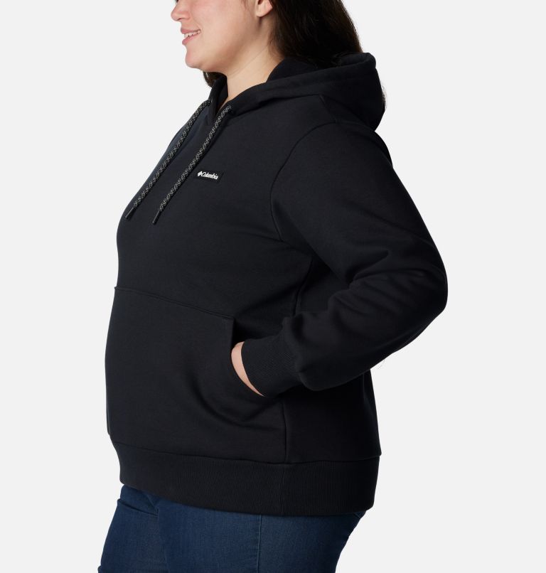 Women's Marble Canyon Hoodie - Plus Size, Color: Black, image 3