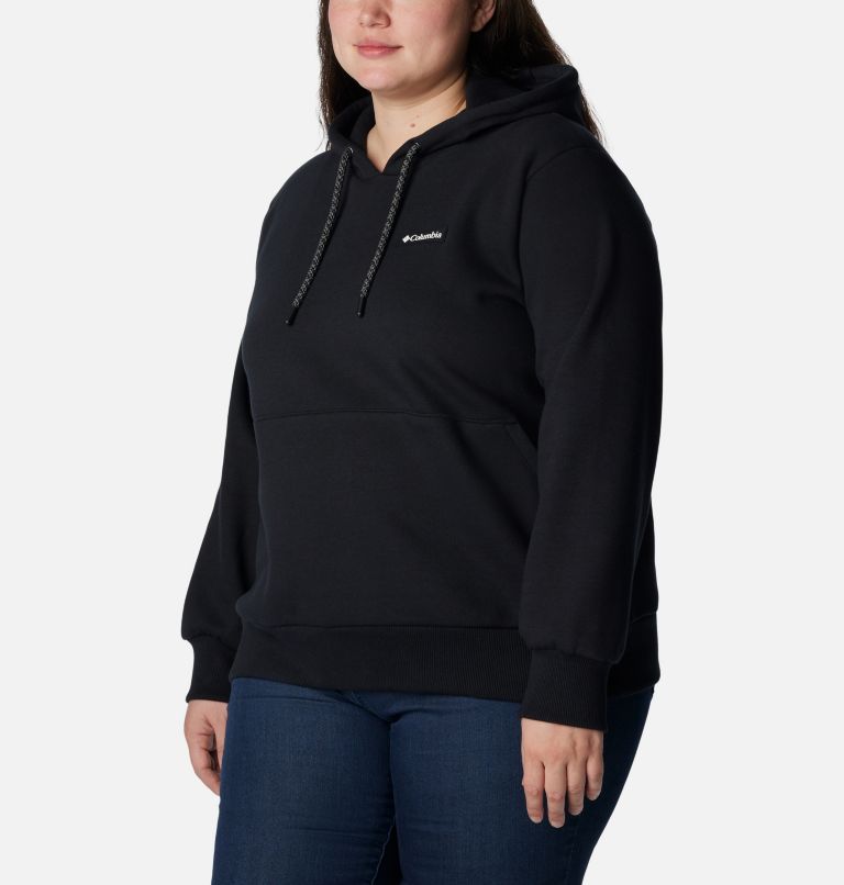 Plus size 2024 funnel neck hoodie