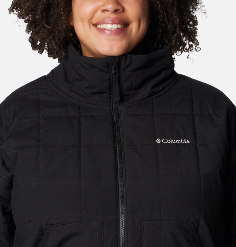 Thumbnail: Women's Chatfield Hill II Jacket - Plus Size, Color: Black, image 4